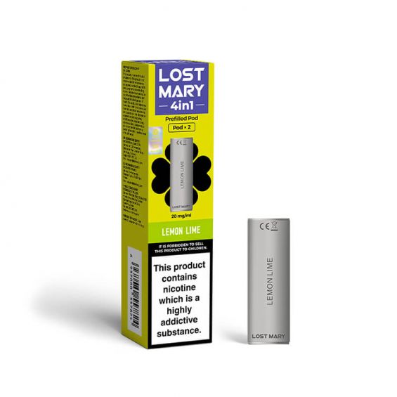 Lost Mary 4 in 1 Pods – Lemon & Lime