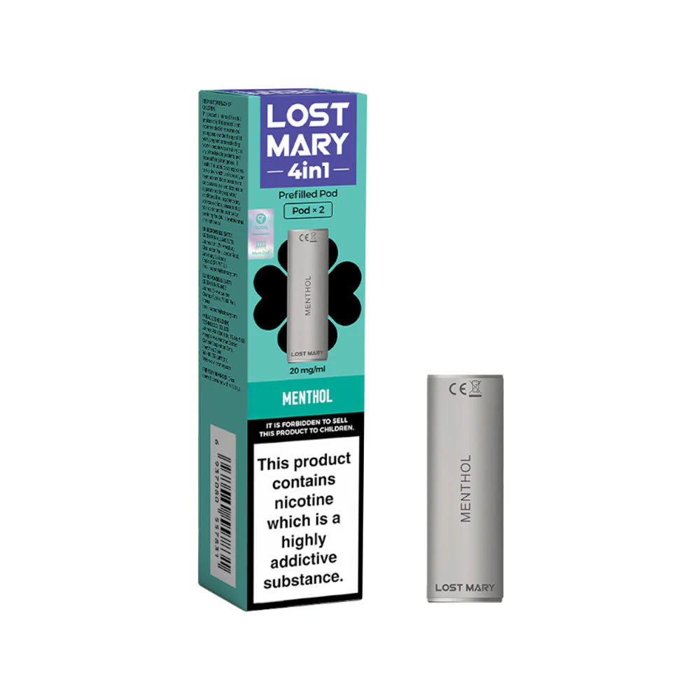 Lost Mary 4 in 1 Pods – Menthol