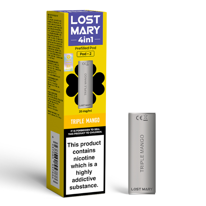 Lost Mary 4 in 1 Pods – Triple Mango