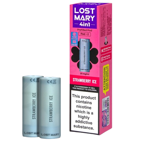 Lost Mary 4 in 1 Pods – Strawberry Ice