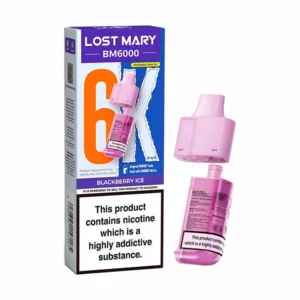 Lost Mary BM6000 – Refill Pod – Blackberry Ice