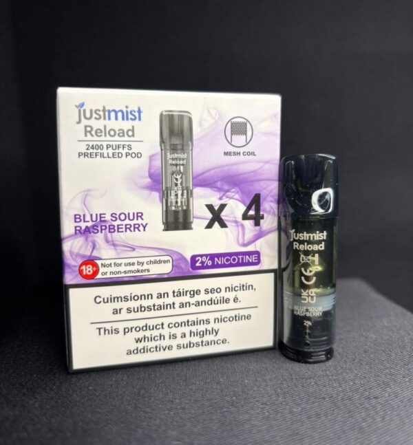 Just Mist Reload Pre-filled Pod – Blue Sour Raspberry