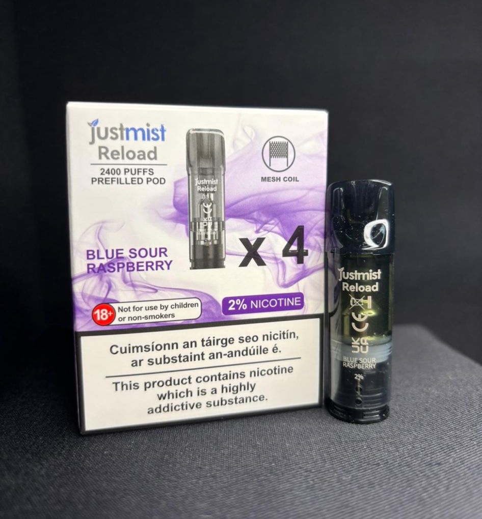 Just Mist Reload Pre-filled Pod – Blue Sour Raspberry