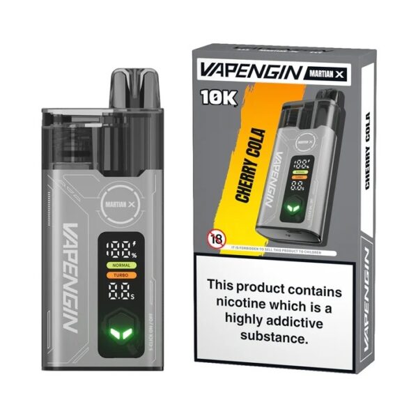 Vapengin Martian X – Prefilled Pod Kit – Cherry Cola