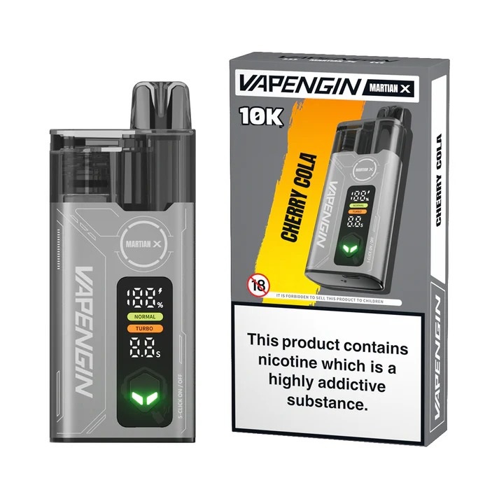 Vapengin Martian X – Prefilled Pod Kit – Cherry Cola