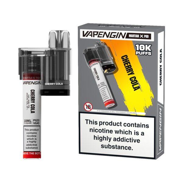 Vapengin Martian X – Prefilled Pod – Cherry Cola