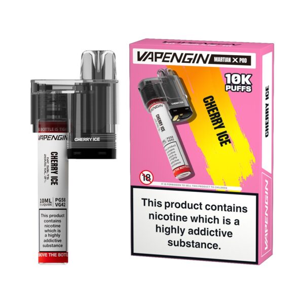 Vapengin Martian X – Prefilled Pod – Cherry Ice
