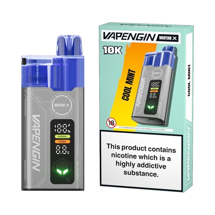 Vapengin Martian X – Prefilled Pod Kit – Cool Mint