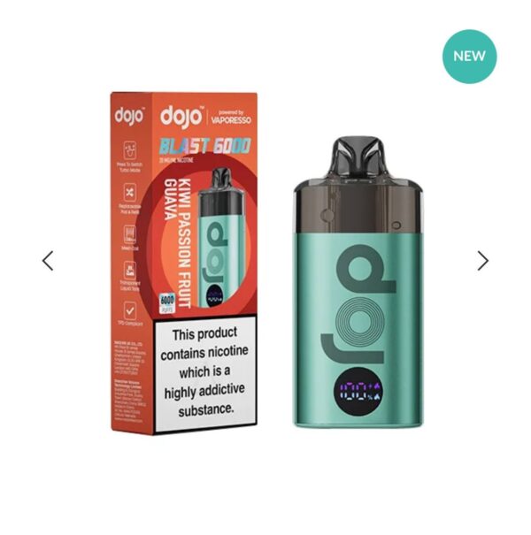Dojo Blast 6000 Kit – Kiwi Passionfruit Guava