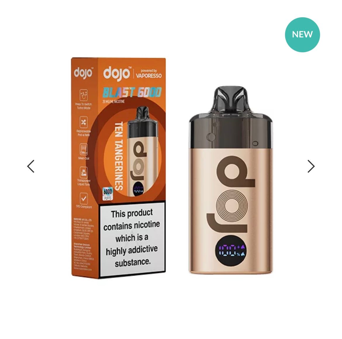 Dojo Blast 6000 Kit – Ten Tangerines
