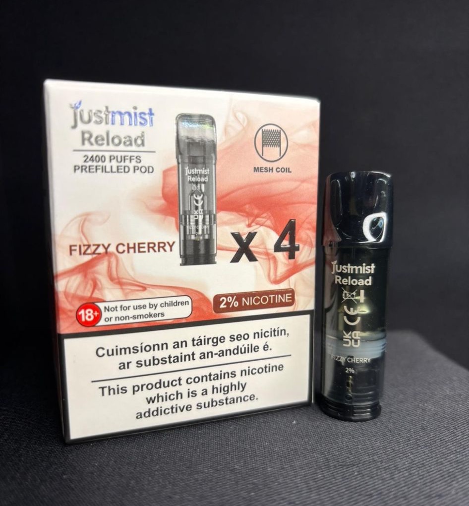 Just Mist Reload Pre-filled Pod – Fizzy Cherry