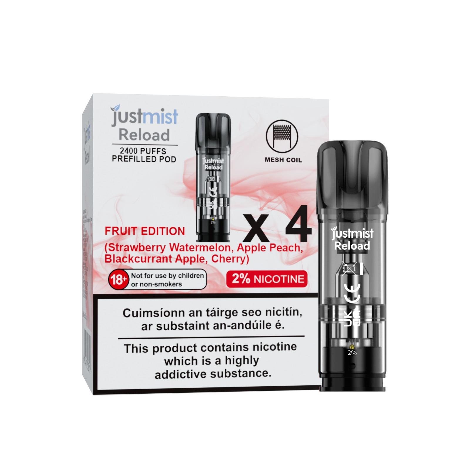 Just Mist Reload Pre-filled Pod – Fruit Edition