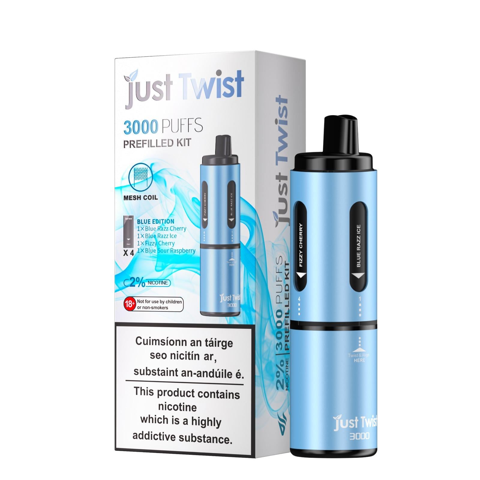 Just Twist – Prefilled Kit – Blue Edition