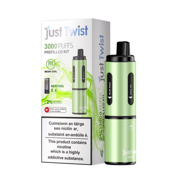 Just Twist – Prefilled Kit – Menthol