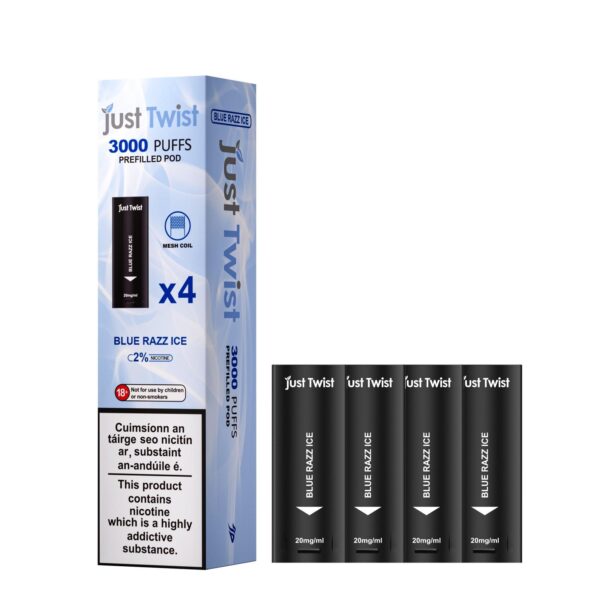 Just Twist – Prefilled Pod – Blue Razz Ice