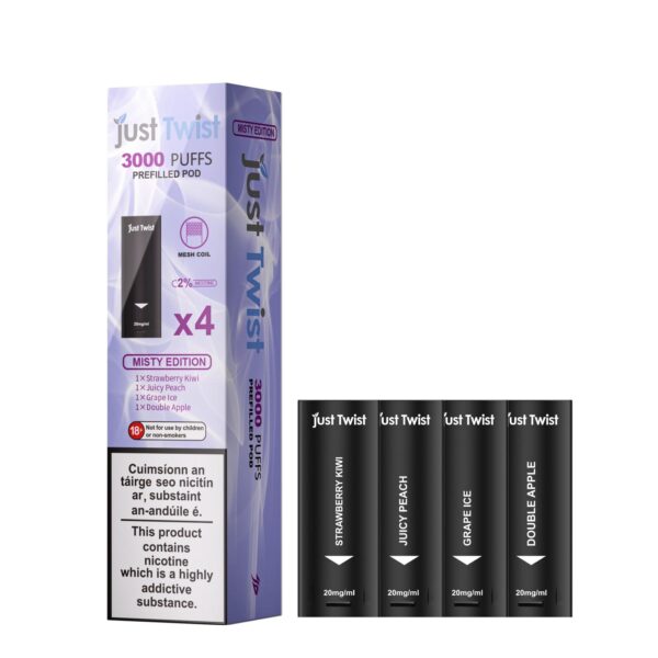 Just Twist – Prefilled Pod – Misty Edition
