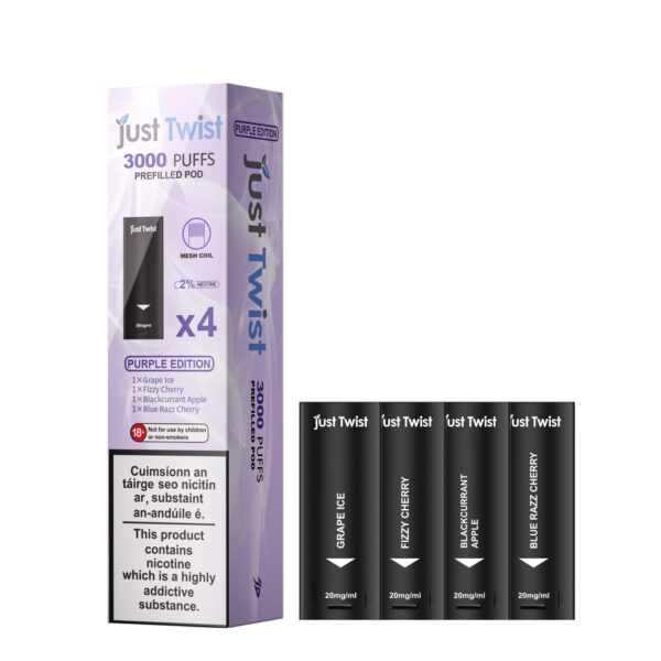 Just Twist – Prefilled Pod – Purple Edition