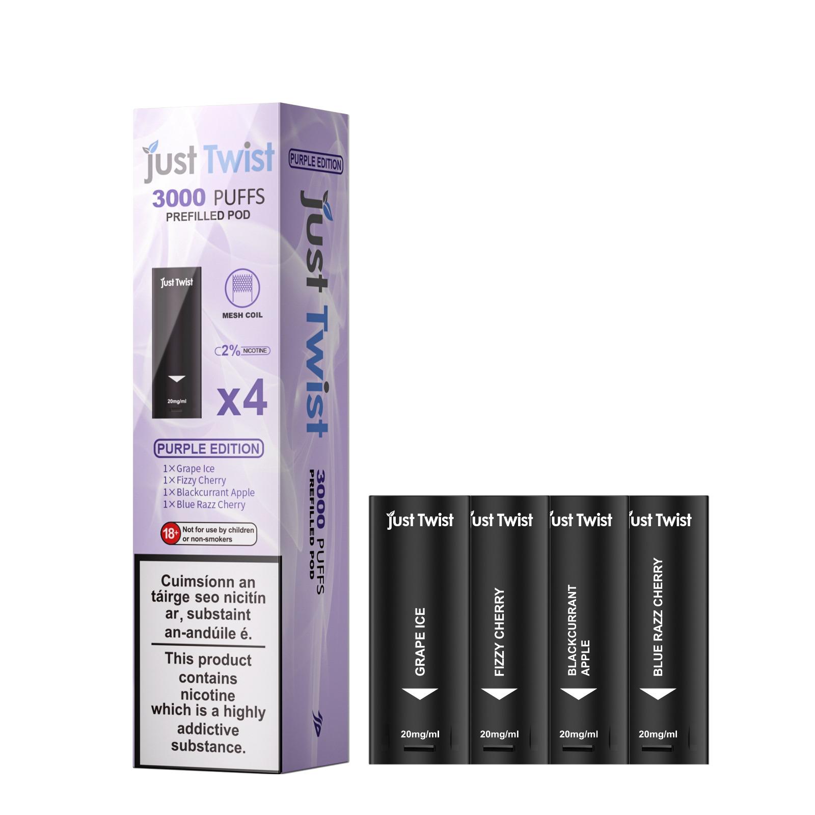 Just Twist – Prefilled Pod – Purple Edition