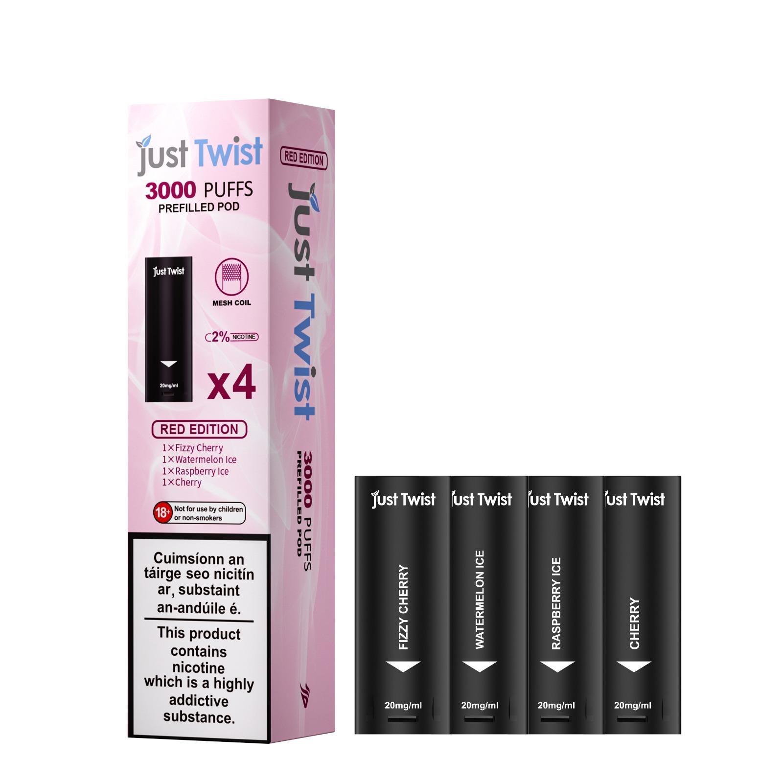 Just Twist – Prefilled Pod – Red Edition