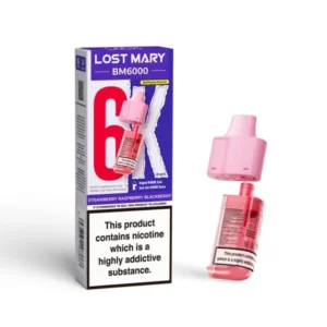 Lost Mary BM6000 – Refill Pod – Strawberry Raspberry Blackberry