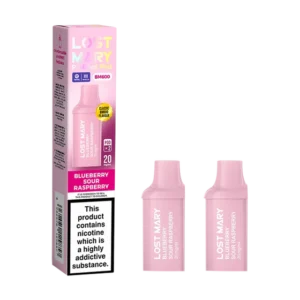 Lost Mary BM600 – Prefilled Pod – Blueberry Sour Raspberry
