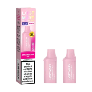 Lost Mary BM600 – Prefilled Pod – Strawberry Ice