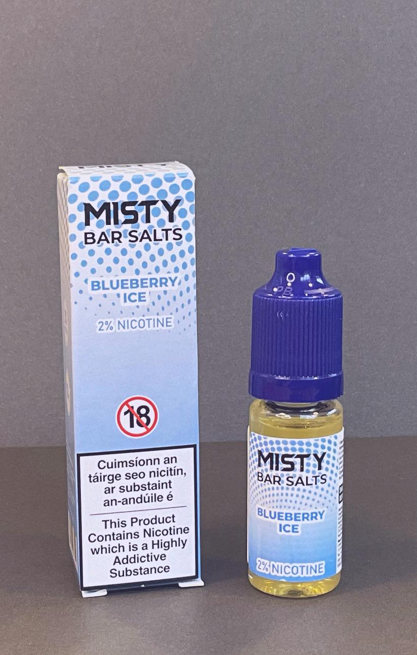 Misty Bar Salts – Blueberry Ice