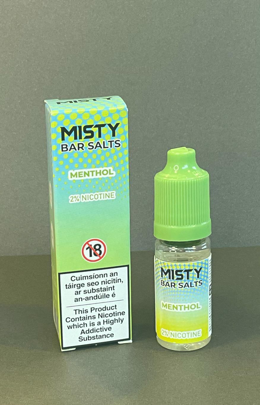Misty Bar Salts – Menthol