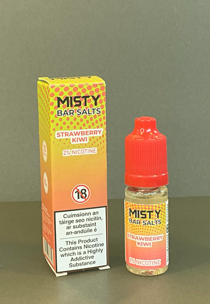 Misty Bar Salts – Strawberry Kiwi
