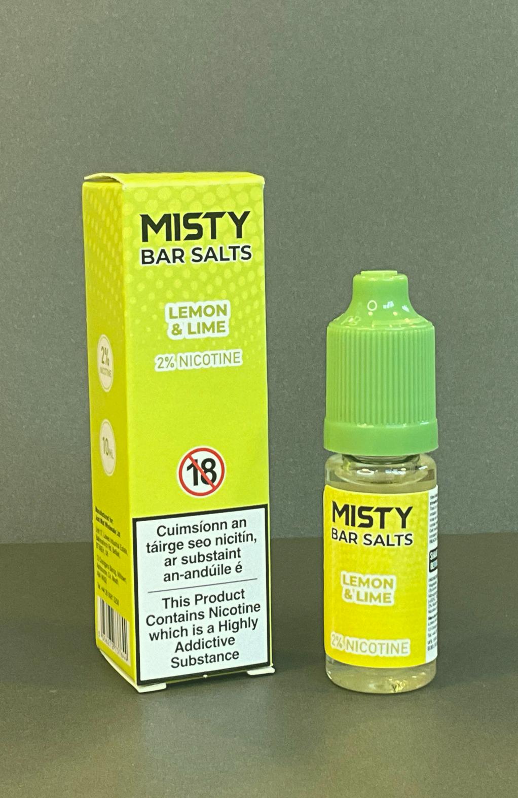 Misty Bar Salts – Lemon and Lime