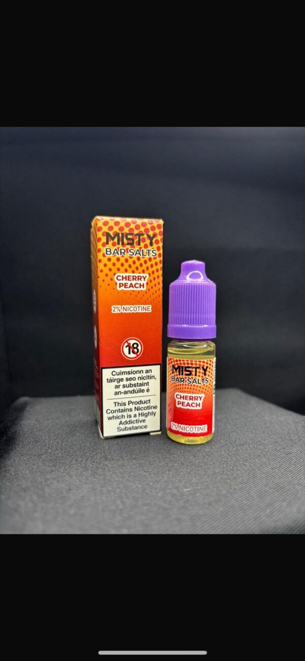 Misty Bar Salts – Cherry Peach