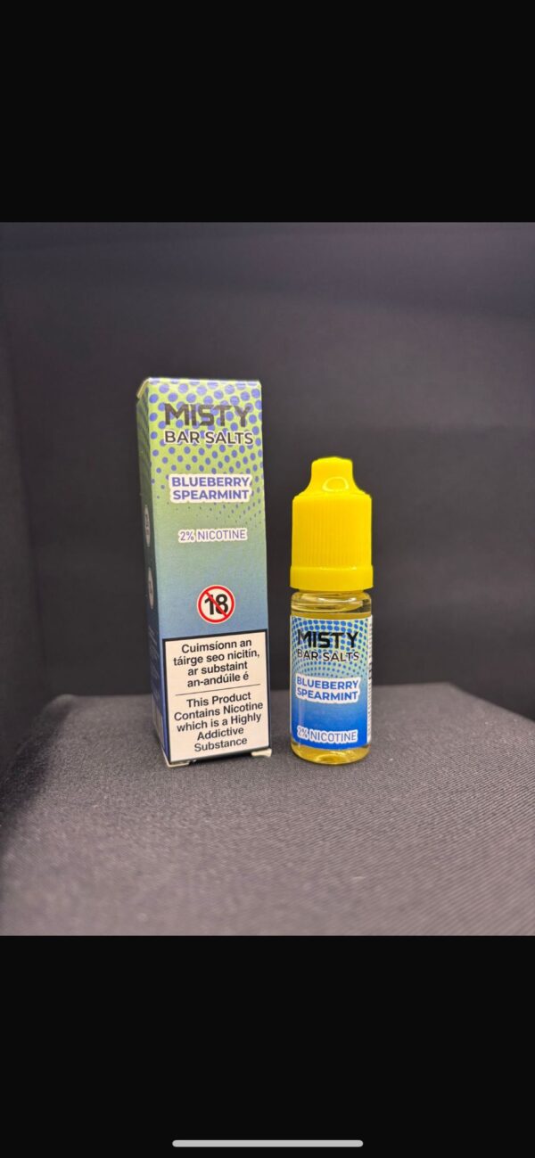 Misty Bar Salts – Blueberry Spearmint