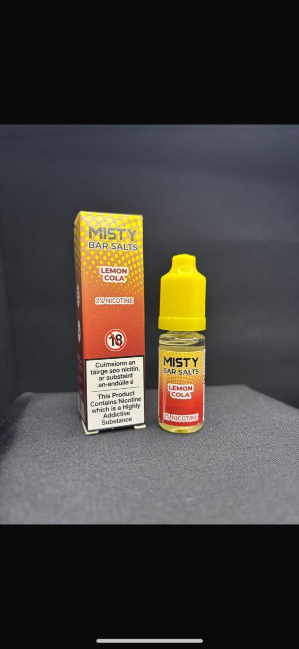Misty Bar Salts – Lemon Cola