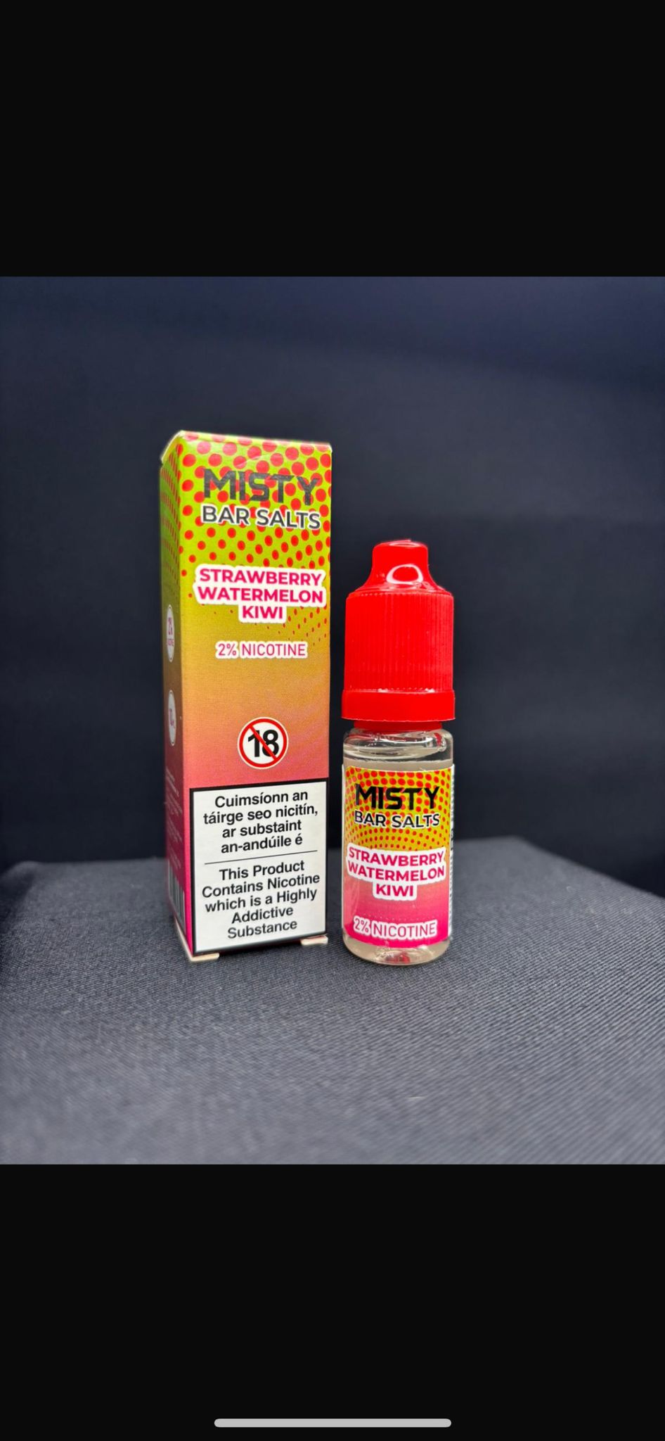 Misty Bar Salts – Strawberry Watermelon Kiwi