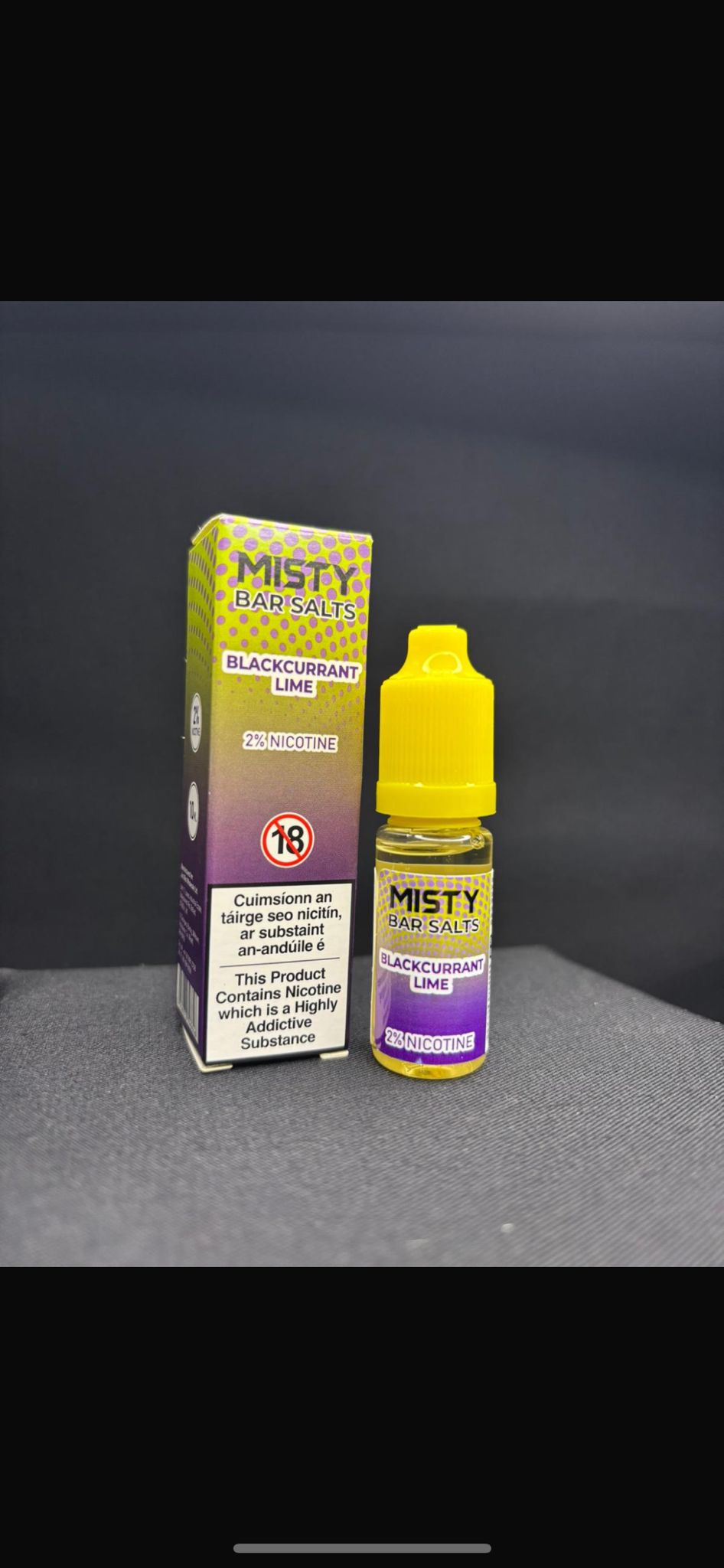 Misty Bar Salts – Blackcurrant Lime