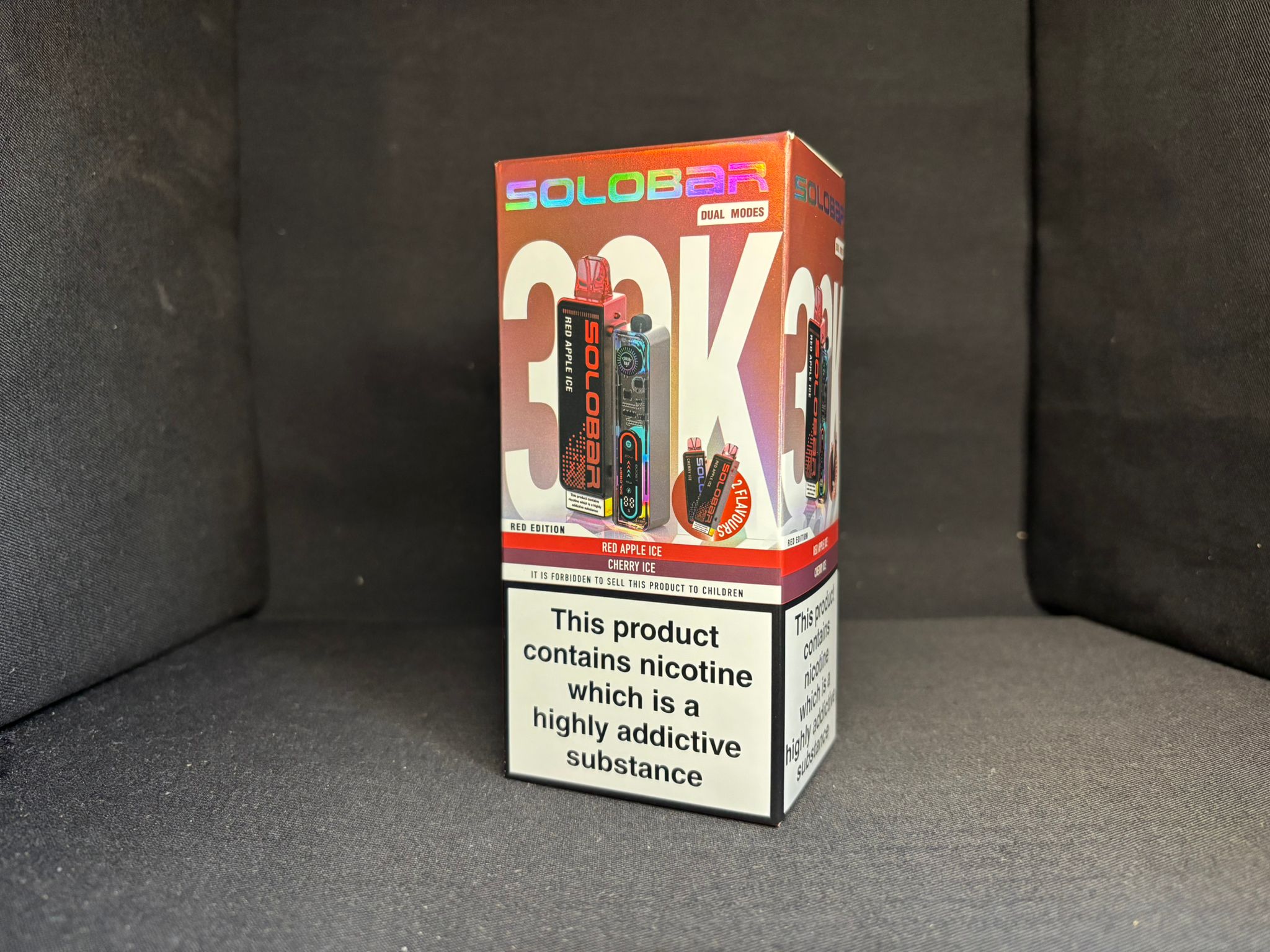 Solobar 30k – Red Edition (Apple Ice & Cherry Ice)