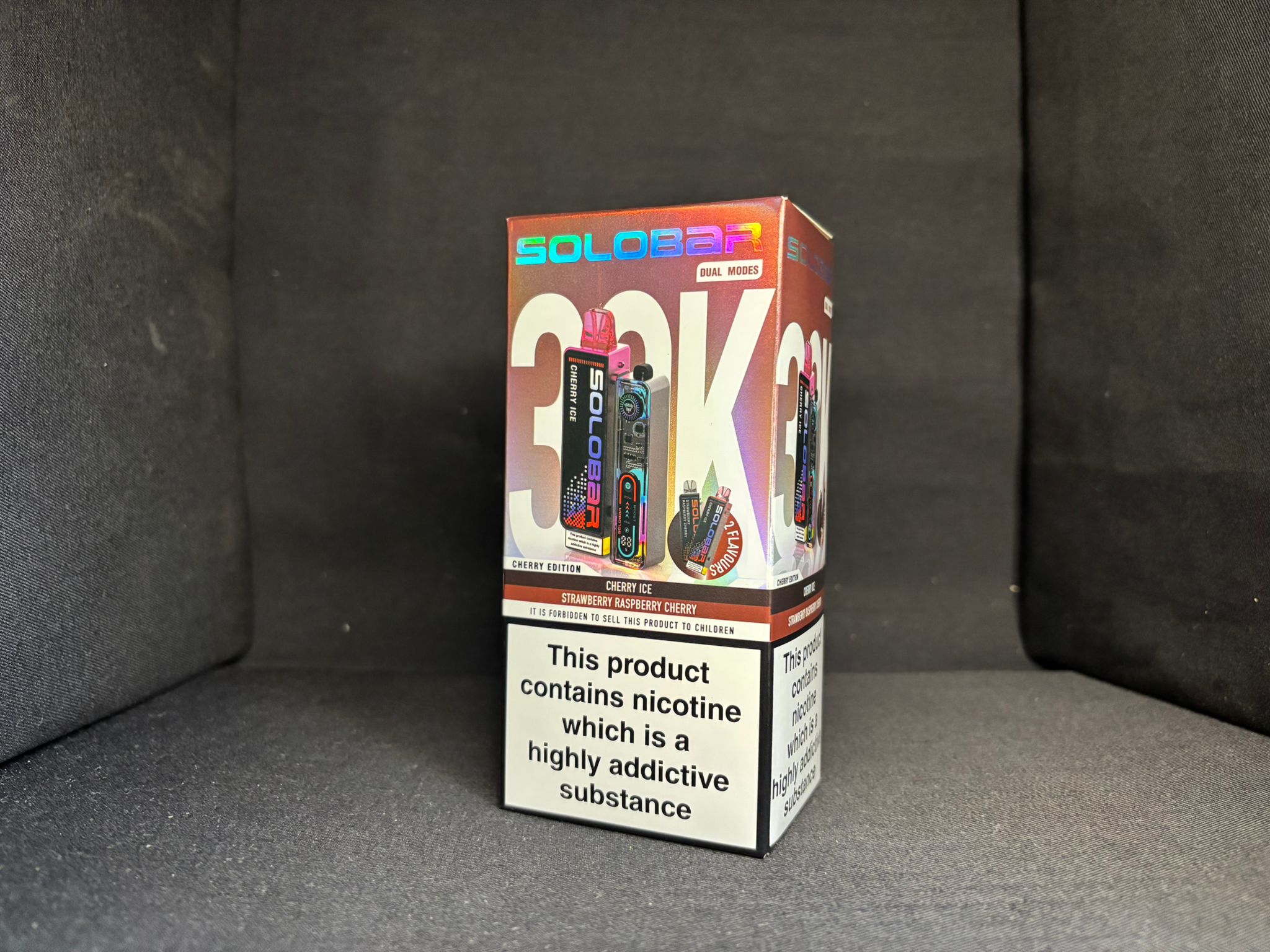 Solobar 30k – Cherry Edition (Cherry Ice & Strawberry Raspberry Cherry)