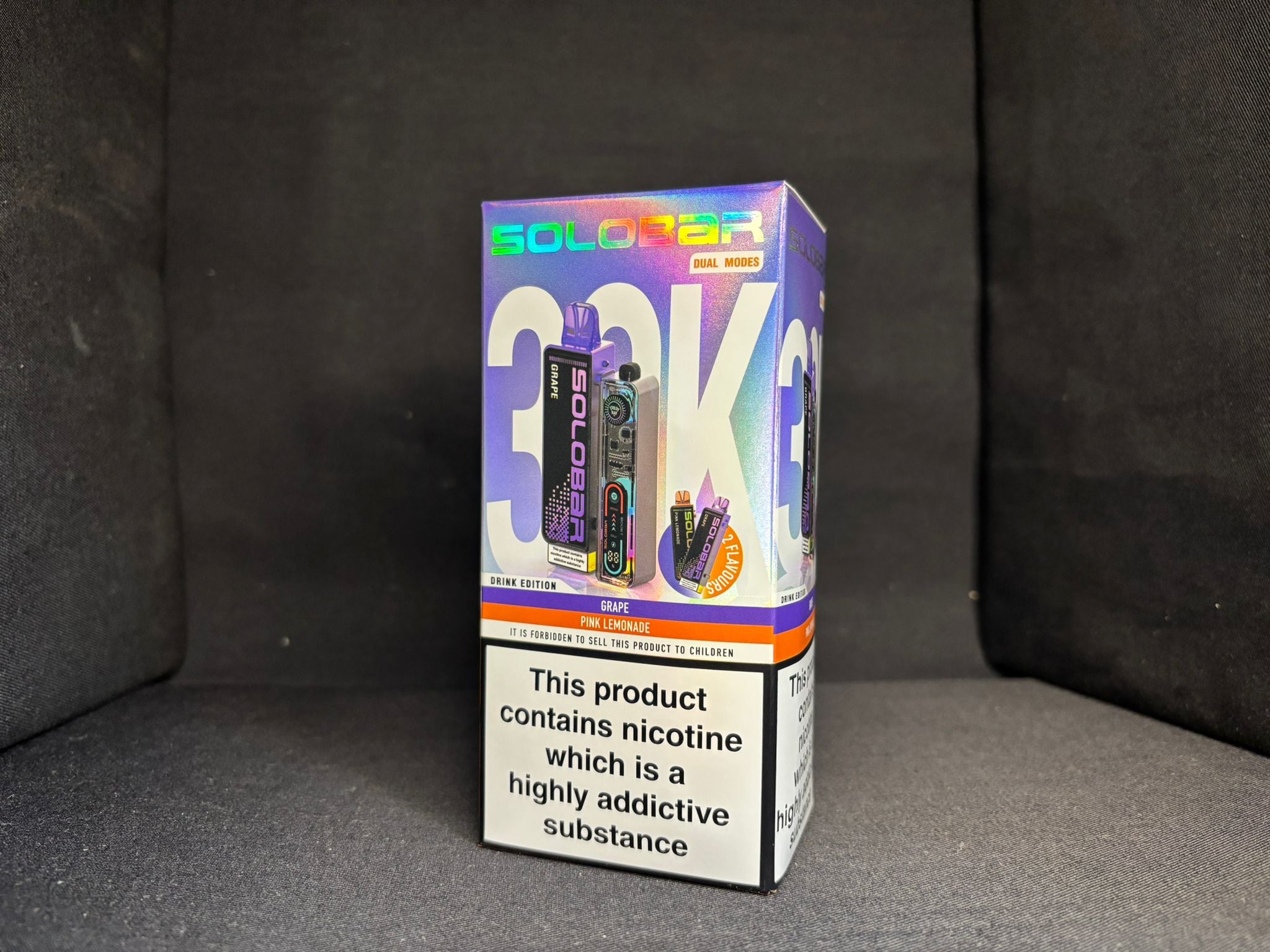 Solobar 30k – Drink Edition (Grape & Pink Lemonade)