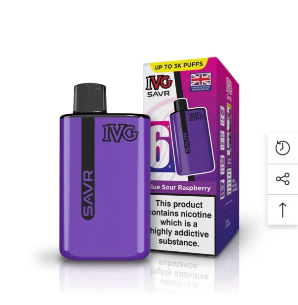 IVG SAVR Kit – Blue Sour Raspberry