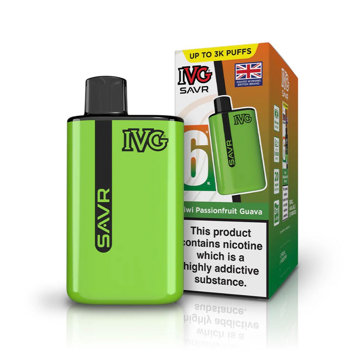 IVG SAVR Kit – Kiwi Passionfruit Guava