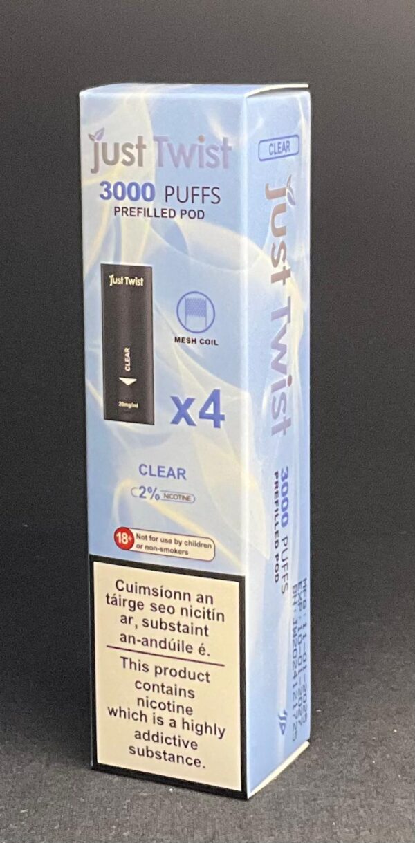 Just Twist – Prefilled Pod – Clear
