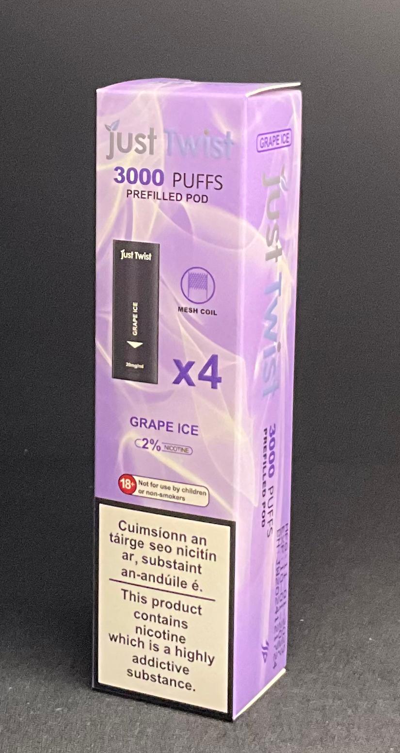 Just Twist – Prefilled Pod – Grape Ice
