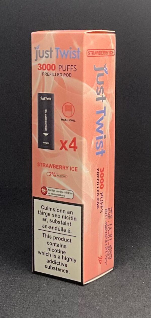 Just Twist – Prefilled Pod – Strawberry Ice