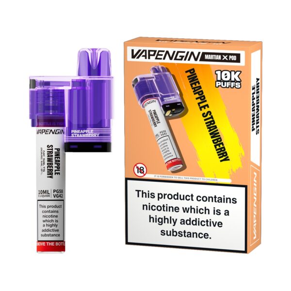 Vapengin Martian X – Prefilled Pod – Pineapple Strawberry