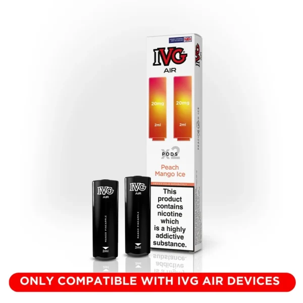 IVG Air Pod – Peach Mango Ice