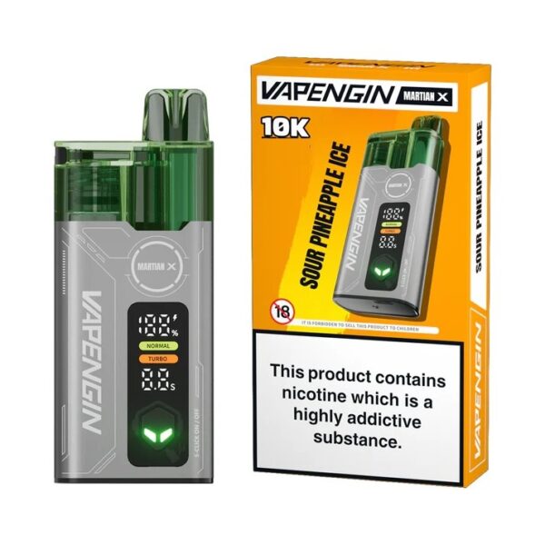 Vapengin Martian X – Prefilled Pod Kit – Sour Pineapple Ice