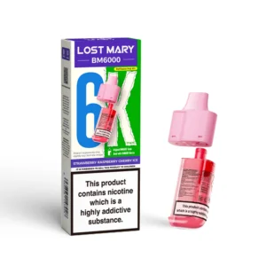 Lost Mary BM6000 – Refill Pod – Strawberry Raspberry Cherry