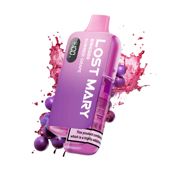 Lost Mary BM6000 – Refillable Pod Kit – Summer Grape