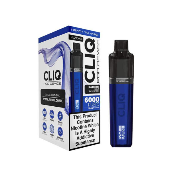 Avomi Cliq Prefilled Kit – Blueberry Sour Raspberry