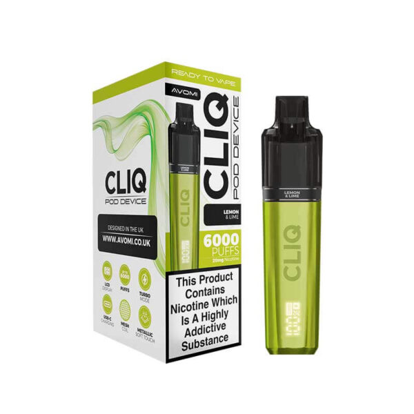 Avomi Cliq Prefilled Kit – Lemon Lime